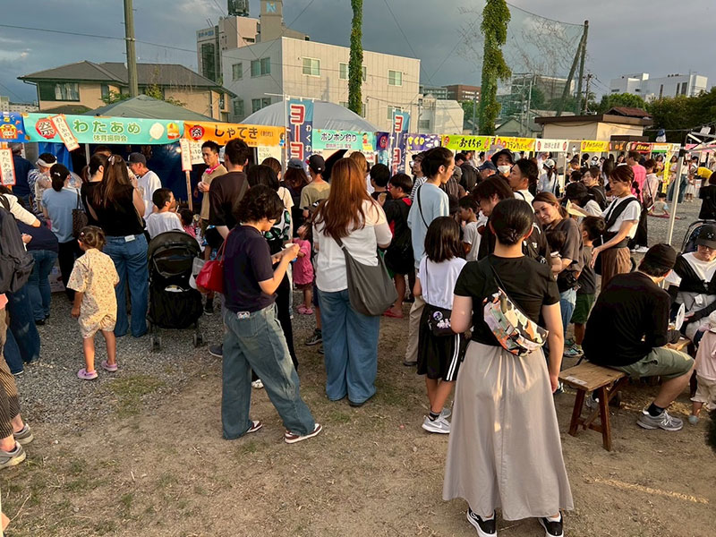御供所夏まつりの出店